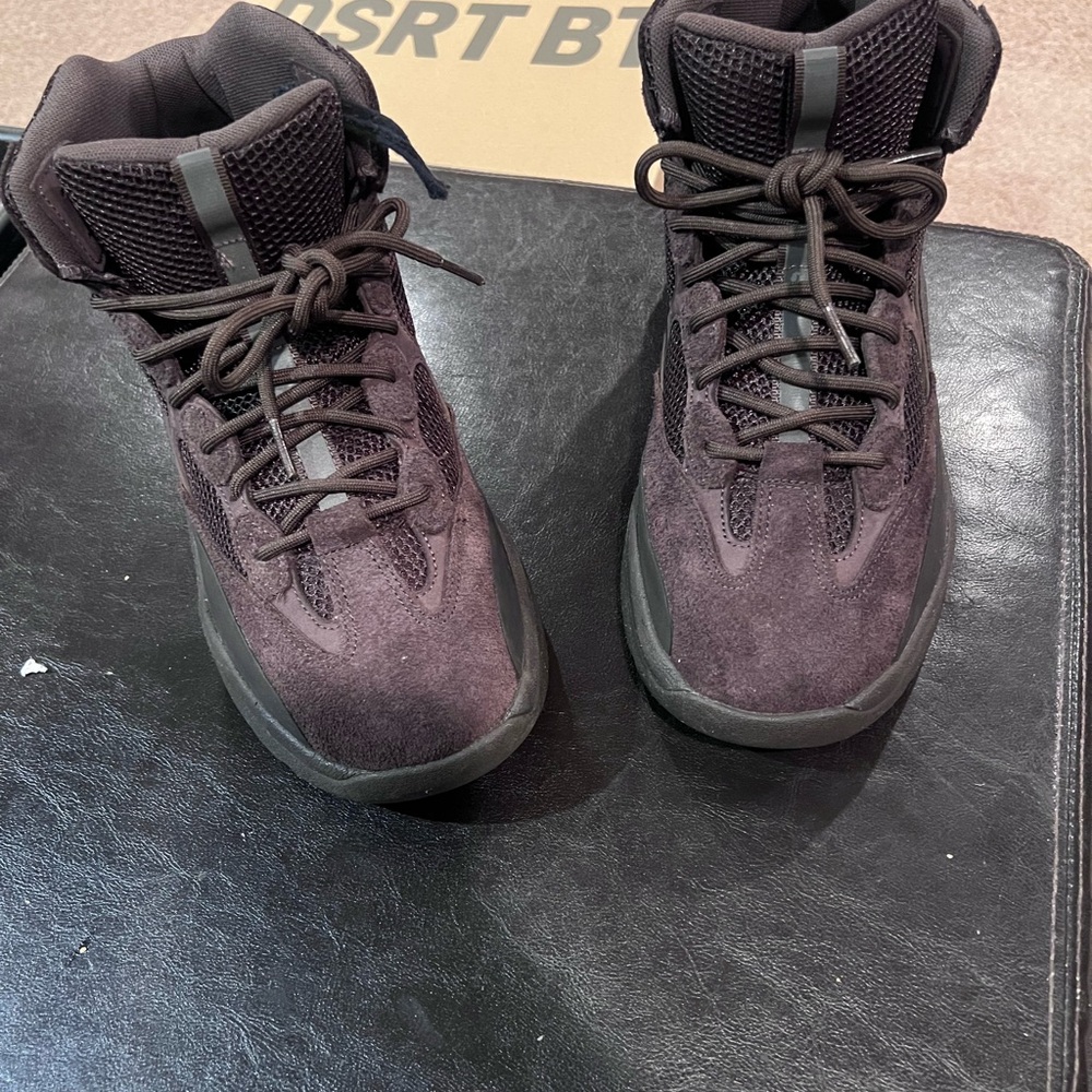 Adidas Yeezy Desert Boot Oil Brown Mens Sz 12